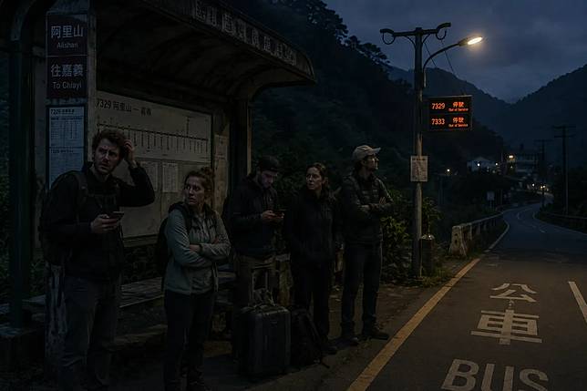 國外遊客抱怨出了除了台北市以外，台灣景點交通對於非中文母語者根本看不懂或等不到。