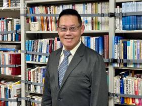日本東京大學東洋文化研究所特任研究員林泉忠資料照。黃信維攝。