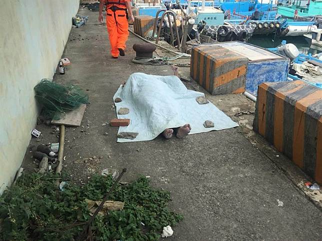 竹圍漁港發現浮屍 身分仍需確認