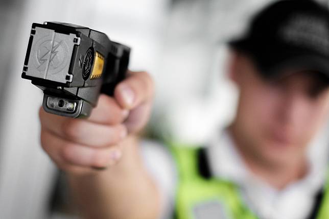 More weapons – such as stun guns or tasers – are not the way to resolve Hong Kong’s civil strife; bringing a lasting end to the protests and violence lies in a political solution. Photo: Shutterstock