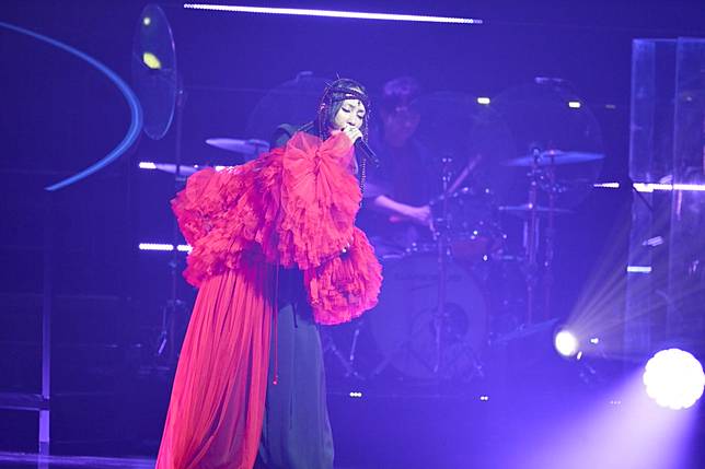 中島美嘉演唱多首歌曲，讓全場歌迷聽得如癡如醉。（圖／COME ON JKSSP提供）