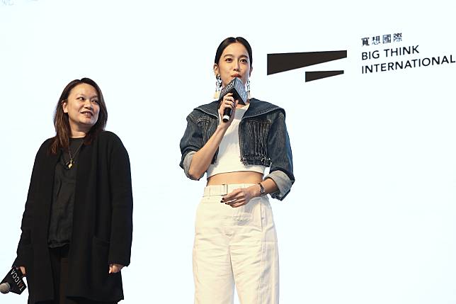 《婚內失戀》主演陳庭妮（右）和監製章依婷共同受訪。（圖片提供／寬想國際娛樂）