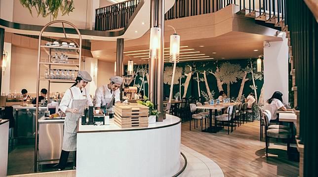 店內裝潢高雅的「kafeD咖啡滴」，空氣中飄散濃濃的咖啡香(圖/ kafeD咖啡滴)