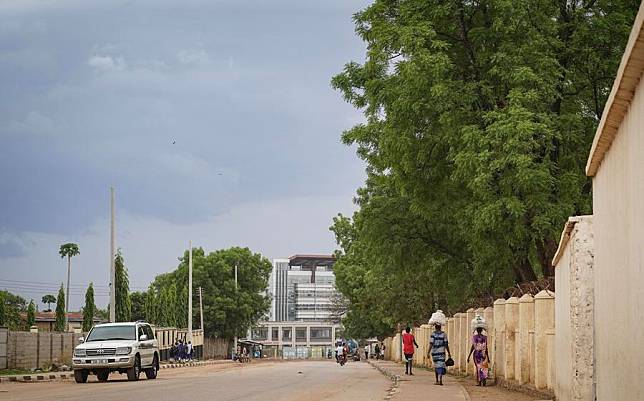 This photo taken on April 9, 2024, shows a street view in Juba, South Sudan. (Xinhua/Han Xu)