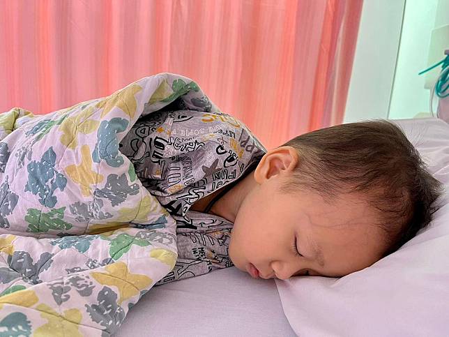 5歲「神母小戰士」Sheldon病情再惡化 鼻竇現第3粒腫瘤