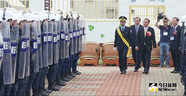 彰化監獄「監獄風雲」暴動　場面逼真