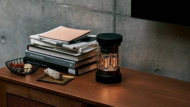 BALMUDA The Speaker 無線藍牙喇，高雅造型很適合雅痞老爸。(圖/全聯福利中心)