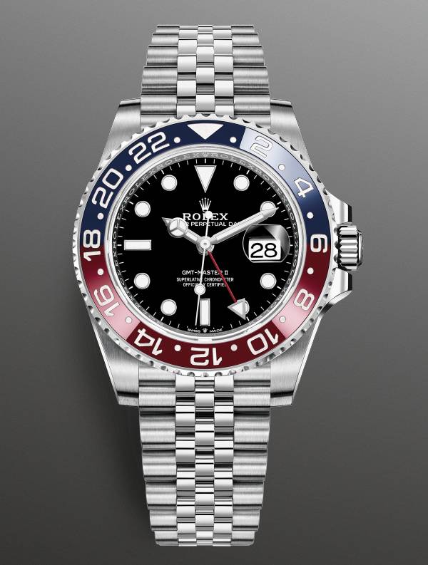 入門級Rolex勞力士手錶推薦：GMT-MASTER II Ref：126710（圖片來源：Rolex官網）