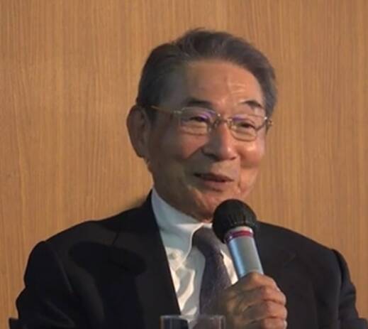 輝達創業之初，一度瀕臨倒閉，日本電玩業者Sega前CEO入交昭一郎給了輝達機會。(圖取自X平台)