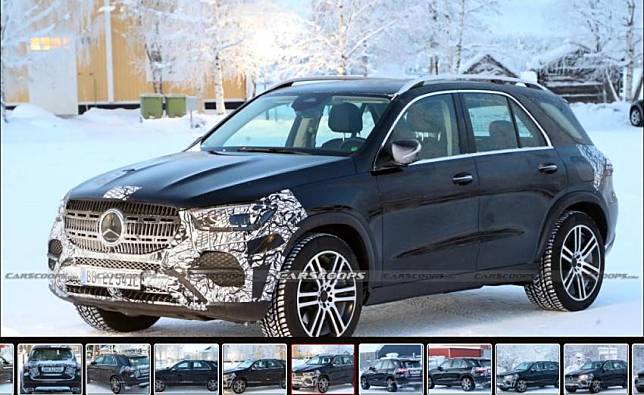 小改款 Mercedes-Benz GLE 現身，預計明年底就會登場。