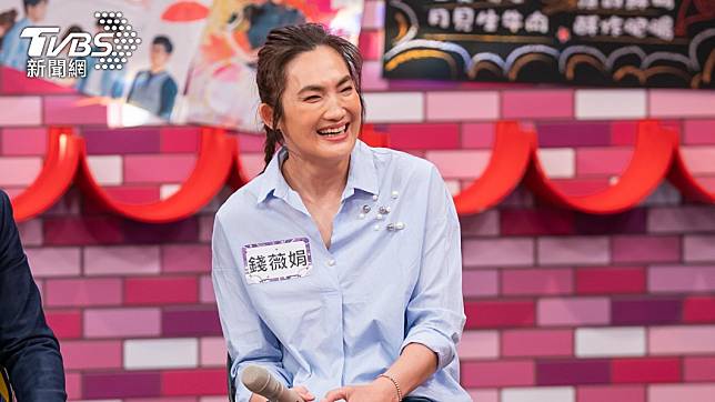 錢薇娟1日錄TVBS42台《11點熱吵店》。（圖／TVBS）