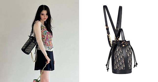 Dior「老花後背包」準備賣翻！韓韶禧同款包，品牌經典元素設計真的太迷人！