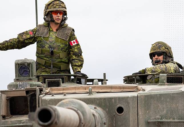 日前加拿大武裝部隊傳出2名成員參與示威活動。(示意圖)   圖：翻攝自加拿大武裝部隊(Canadian Armed Forces)官網