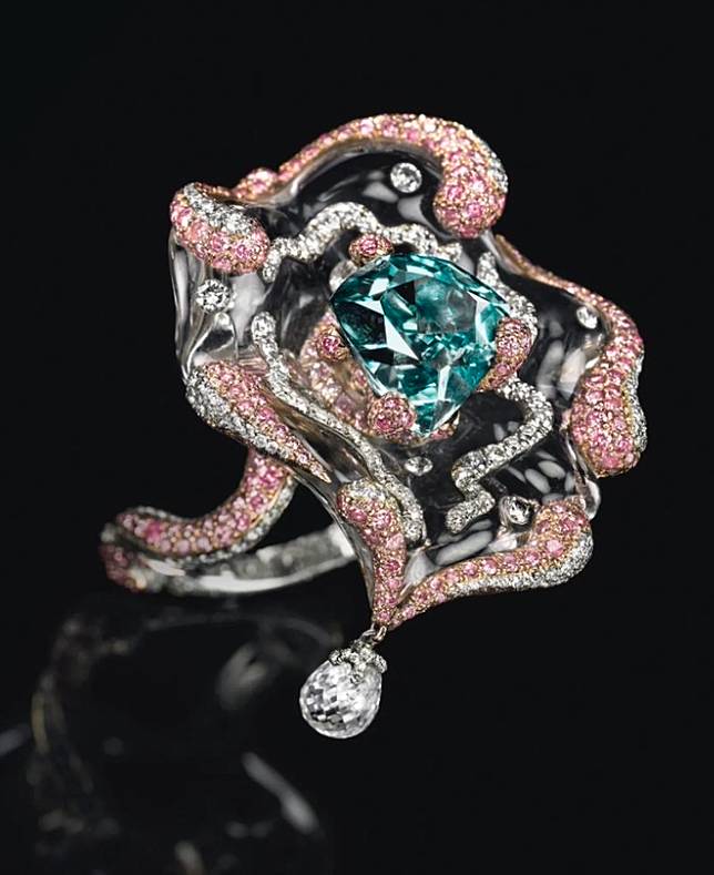這顆極其珍稀的寶石即將重返佳士得日內瓦拍賣會。（翻攝自naturaldiamonds.com）