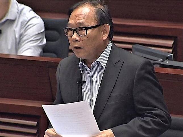 梁志祥指有泛民議員七月一日帶暴徒衝擊立法會