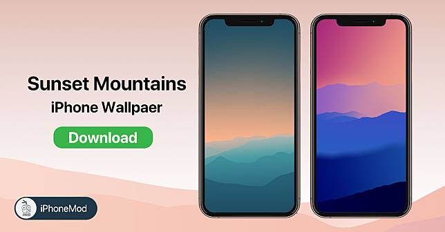 Iphone Wallpaper Sunset Mountains