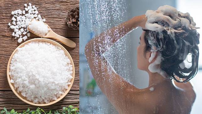 用「鹽水」洗頭，就能取代洗髮精！養頭皮、長新髮...日本專家告訴你：鹽的「育髮力」厲害在哪裡