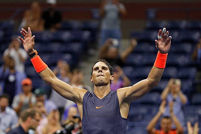 Rafael Nadal。（資料照。AP Photo/Adam Hunger）