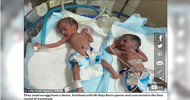74歲「超高齡產婦」產雙胞胎　老夫妻健康異常進加護病房