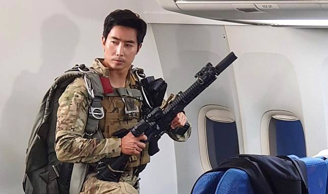 南韓海軍退役大尉李根因為志願前往烏克蘭作戰，受到輿論注意。(IG@rokseal）