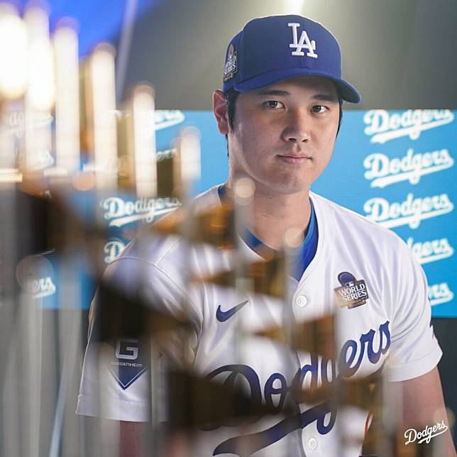 大谷翔平。（圖：@Dodgers X）