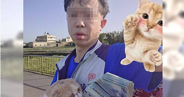 重金懸賞50萬！加菲貓「喵喵」找到了　飼主拿大綑現金：詳情再說