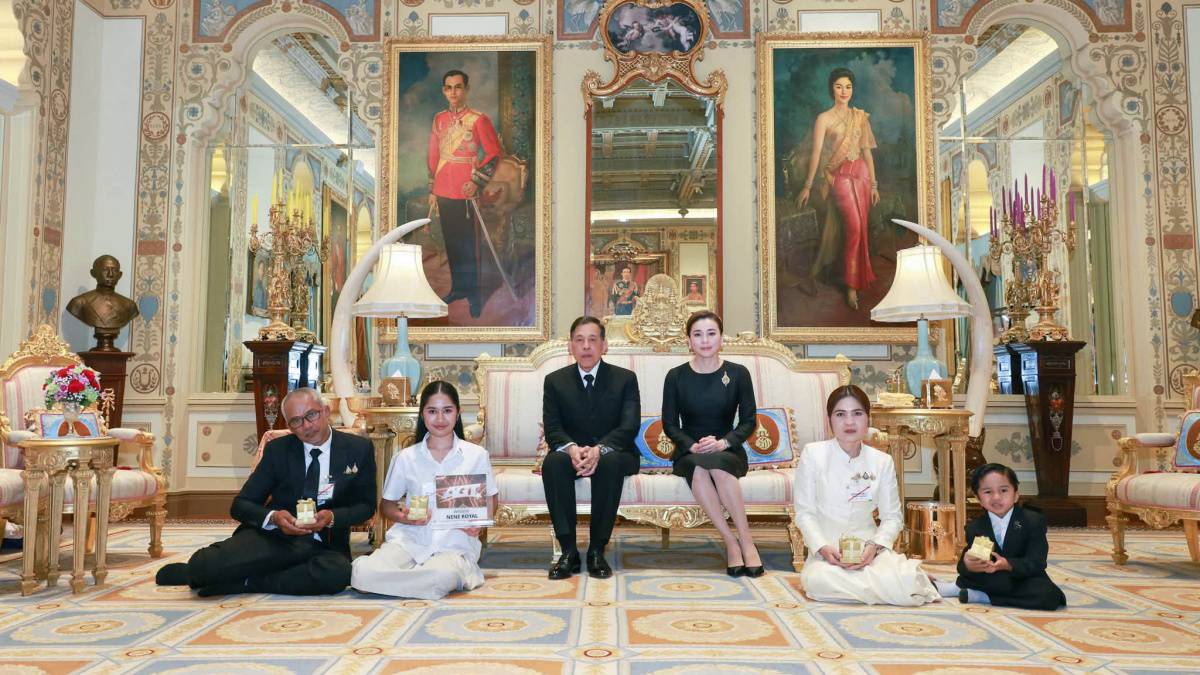 King and Queen of Thailand Receive AGT 2026 Champion Nene Royal and Family