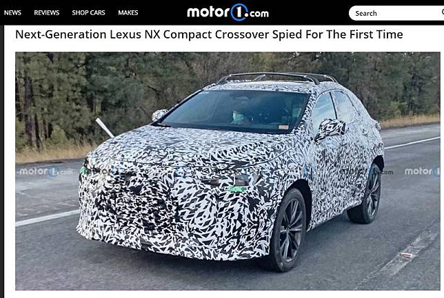 隨著新一代 Lexus NX 測試車現身，最快預計今年將登場。