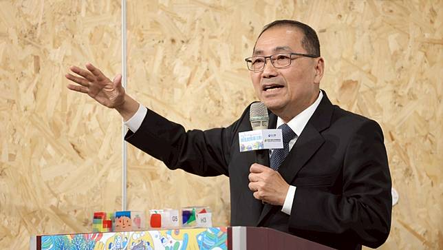 侯友宜指卓榮泰「輪迴說」是清算在野、逆我者亡。資料照 李政龍攝