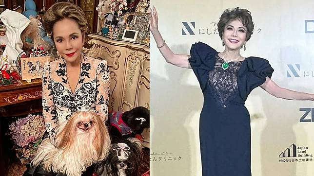 黛薇夫人是印尼前總統蘇卡諾其中一名妻子，非常愛護小動物。翻攝黛薇夫人IG