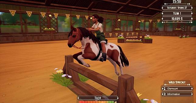療癒養馬模擬《The Ranch of Rivershine》，訓練你自己的賽馬跑比賽！