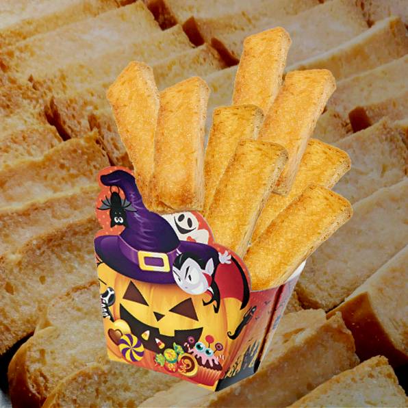 「法式烤脆片」披上頂級法國奶油，綴上糖粒們一同烘烤，香脆食感奶香入口即化！(圖片提供/魚缸珈琲)