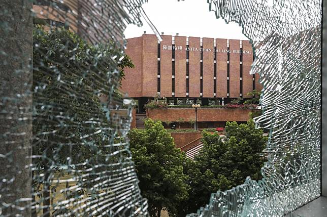 Polytechnic University in Hung Hom was besieged by police last month as student protesters held out inside. Photo: K.Y. Cheng