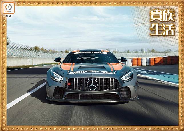 新版Mercedes-AMG GT4賽車，已開始投入市場。 （互聯網）