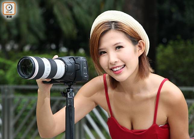 BMPCC 6K支援Canon EF鏡頭，換鏡拍攝更靈活。（張錦昌攝）