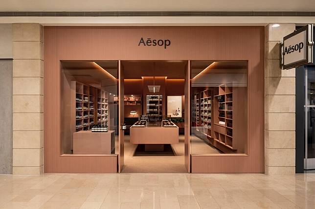 Aesop台北101店。