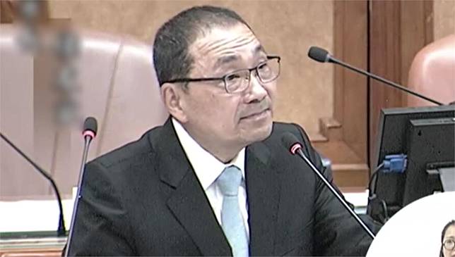 侯友宜被問2026新北市長三選一要選誰。圖／台視新聞