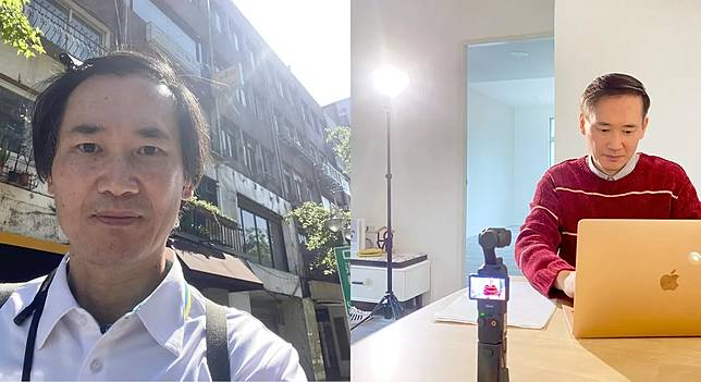 應蔚民去年轉換跑道成為房仲。翻攝應蔚民臉書