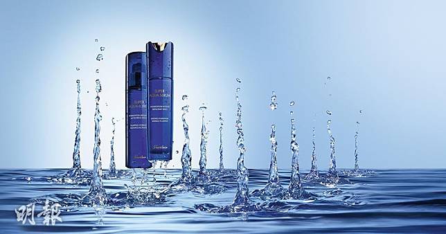 Guerlain推出Super Aqua-Serum特效水合保濕精華素及Super Aqua-Lotion特效水合保濕爽膚水。（圖片由相關機構提供）