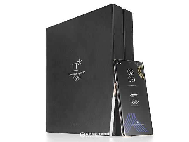 ▲Samsung Galaxy Note 8平昌冬奧限定版盒裝