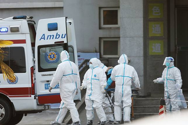 Jinyintan hospital in Wuhan, where patients infected with the new coronavirus have been treated. Photo: EPA-EFE