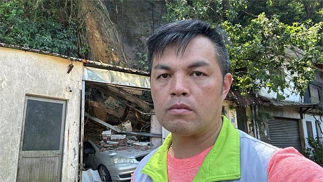 快新聞／基隆端午連假爆災情！土石崩落砸毀民宅、轎車　驚悚畫面曝光