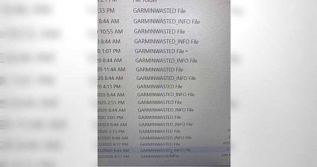 Garmin被綁1／電腦遭駭客綁架　關鍵2檔案曝光