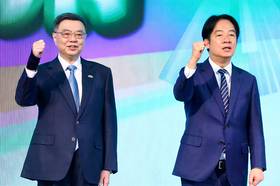 賴清德與卓榮泰的施政滿意度再跌破新低，顯示民眾越來越不信任「賴卓體制」。（資料照片／王侑聖攝）