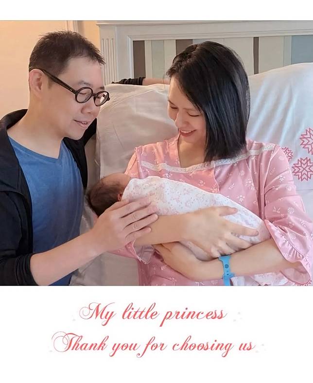 41歲夏于喬生了！ 曬寶貝女兒照甜喊小公主：謝謝妳選擇我們