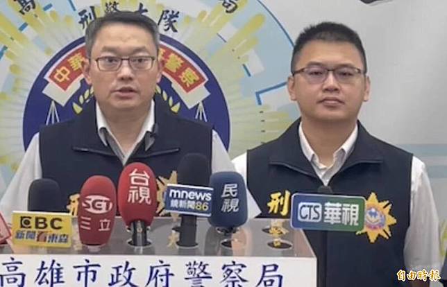 屢破大案二線三星青年警官王志銘(右)突傳病逝，享年41歲，令同事錯愕、不捨。(記者黃良傑攝)