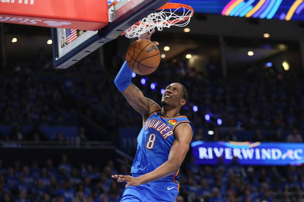 NBA季後賽》J-Dub強勢回歸！率雷霆打出衛冕氣勢 季後賽首戰119比84痛擊太陽 | 緯來體育新聞 | LINE TODAY
