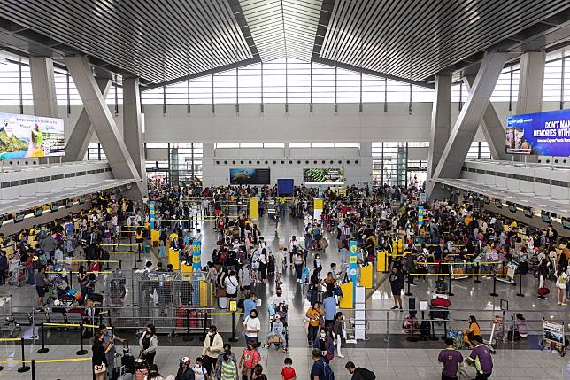菲律賓國際機場受炸彈威脅，圖為菲律賓尼諾伊艾奎諾國際機場。（路透社）