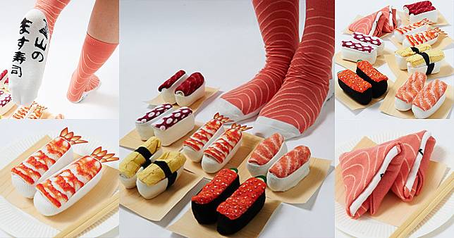 น่ารักเกินไปแล้ว…ถุงเท้าซูชิ สินค้าขายดีในญี่ปุ่น