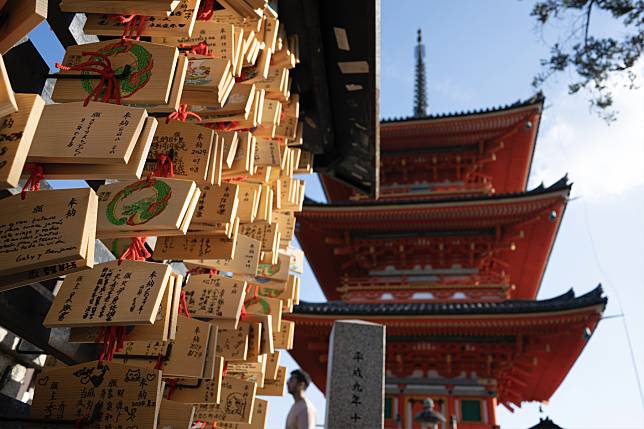 日本京都清水寺。圖片來源 LINE TODAY：AP/達志影像